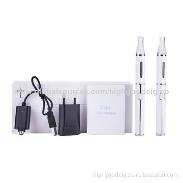 Latest Product Creative Design Teto Electronic Cigarette Starter Kit, 1.8 Ohms Resistance, CE/RoHSNew